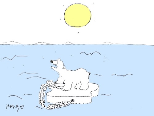 Cartoon: final climate (medium) by yasar kemal turan tagged final,climate