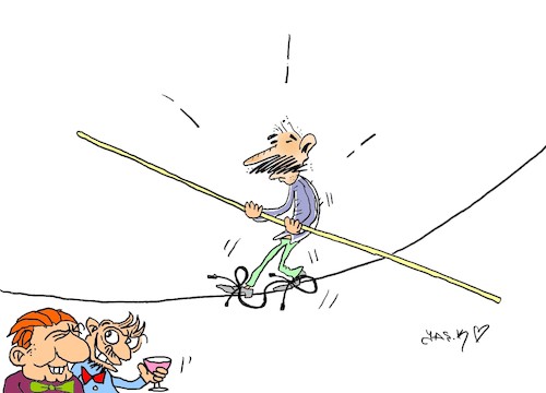 Cartoon: foot tie (medium) by yasar kemal turan tagged foot,tie