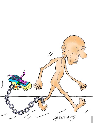 Cartoon: freak (medium) by yasar kemal turan tagged freak