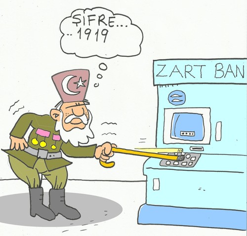 Cartoon: ghazi (medium) by yasar kemal turan tagged ghazi