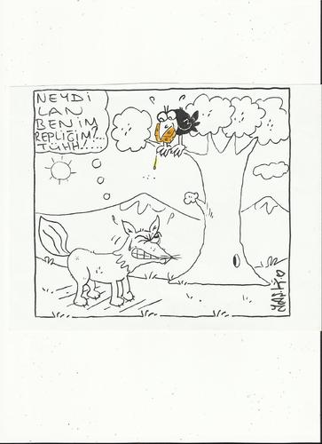 Cartoon: lafonten (medium) by yasar kemal turan tagged lafonten