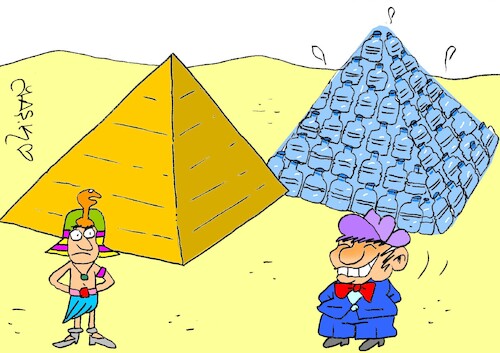 Cartoon: make deep profits (medium) by yasar kemal turan tagged make,deep,profits