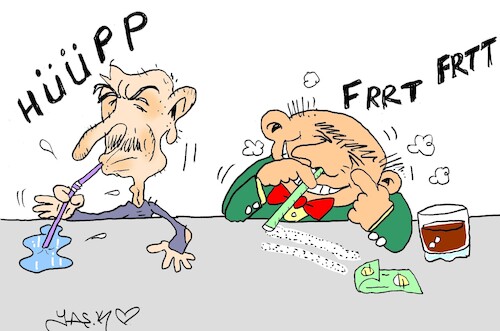 Cartoon: new trend (medium) by yasar kemal turan tagged new,trend