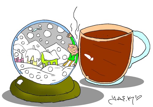 Cartoon: nice and warm (medium) by yasar kemal turan tagged nice,and,warm