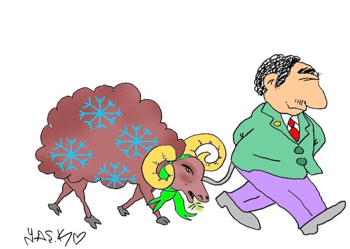 Cartoon: no frost (medium) by yasar kemal turan tagged no,frost