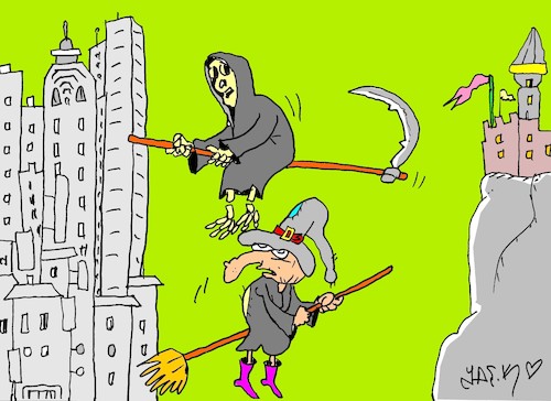 Cartoon: oyun (medium) by yasar kemal turan tagged oyun