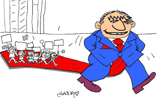 Cartoon: powers (medium) by yasar kemal turan tagged powers
