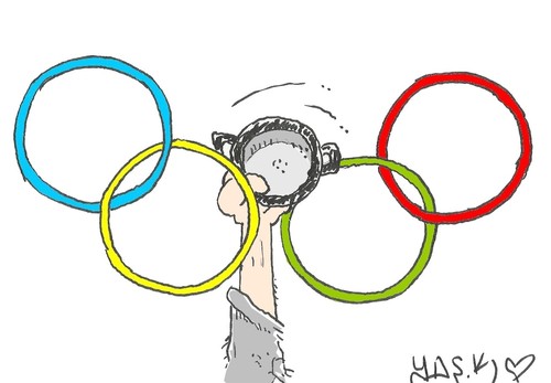 Cartoon: Rio 2016 .. (medium) by yasar kemal turan tagged rio,2016
