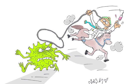Cartoon: science (medium) by yasar kemal turan tagged science