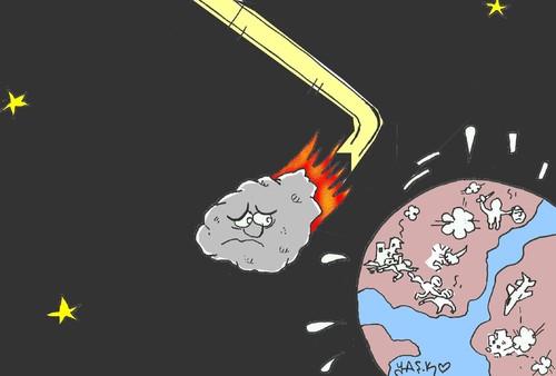 Cartoon: YB-35 (medium) by yasar kemal turan tagged human