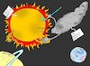 Cartoon: 3I ATLAS (small) by yasar kemal turan tagged 3i,atlas
