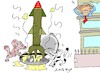 Cartoon: a sudden attack (small) by yasar kemal turan tagged sudden,attack