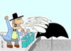 Cartoon: avoid-politician (small) by yasar kemal turan tagged avoid politician changeling policy oration