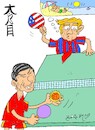 Cartoon: China s artificial sun (small) by yasar kemal turan tagged china,artificial,sun