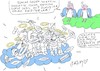 Cartoon: confluence (small) by yasar kemal turan tagged confluence