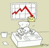 Cartoon: decline (small) by yasar kemal turan tagged decline