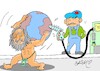 Cartoon: difficult years (small) by yasar kemal turan tagged difficult,years
