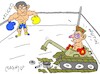 Cartoon: dirty match (small) by yasar kemal turan tagged dirty,match