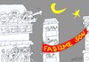 Cartoon: end fascism (small) by yasar kemal turan tagged end,fascism