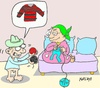 Cartoon: Freddy small (small) by yasar kemal turan tagged freddy,small,love,sweater