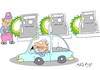 Cartoon: gas pump (small) by yasar kemal turan tagged gas,pump
