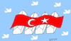 Cartoon: in memory of the martyrs (small) by yasar kemal turan tagged in,memory,of,the,martyrs