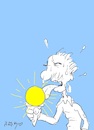 Cartoon: lick the sun (small) by yasar kemal turan tagged lick,the,sun