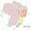 Cartoon: Nelson Mandela (small) by yasar kemal turan tagged nelson,mandela