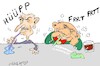 Cartoon: new trend (small) by yasar kemal turan tagged new,trend