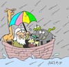 Cartoon: Noah (small) by yasar kemal turan tagged noah