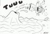 Cartoon: ocean (small) by yasar kemal turan tagged osama,bin,laden,ocean,terror