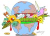 Cartoon: regulation (small) by yasar kemal turan tagged regulation