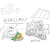 Cartoon: sacrifice (small) by yasar kemal turan tagged sacrifice
