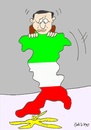Cartoon: silvio berlusconi (small) by yasar kemal turan tagged silvio,berlusconi,italy,banana