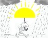 Cartoon: some sun (small) by yasar kemal turan tagged some,sun