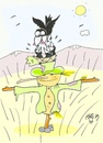 Cartoon: the host (small) by yasar kemal turan tagged the,host,crow,railing,love