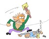 Cartoon: the new ax fascist (small) by yasar kemal turan tagged the,new,ax,fascist