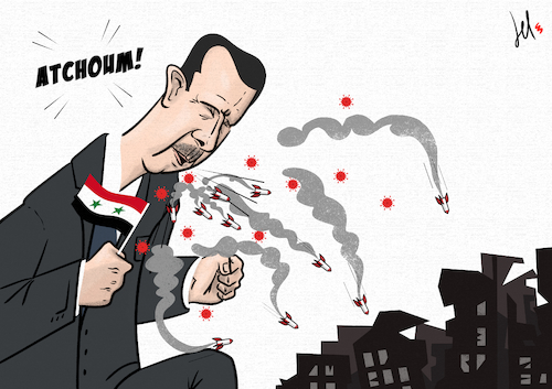 Assad catches corona