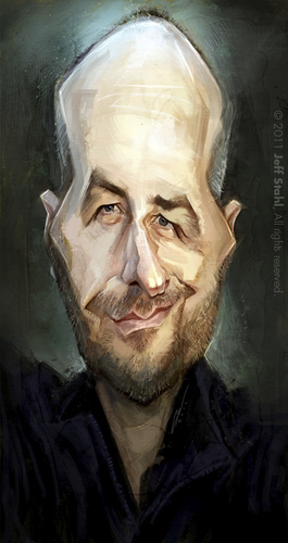 Cartoon: Bernd Ertl (medium) by Jeff Stahl tagged stahl,jeff,painting,digital,caricature,ertl,bernd