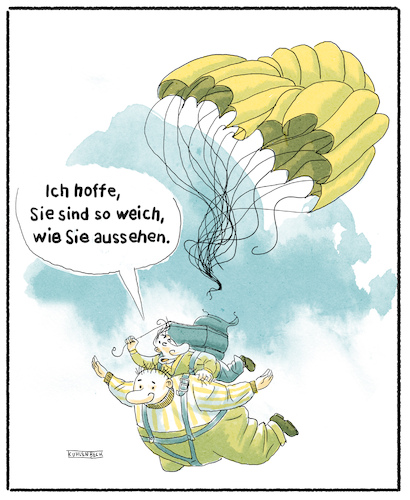 Cartoon: Tandemsprung (medium) by Thomas Kuhlenbeck tagged mann,sprung,tandemsprung,fallschirm,freizeit,risiko,gefahr,dick,übergewichtig,übergewicht,himmel,fehler,hoffnung,mann,sprung,tandemsprung,fallschirm,freizeit,risiko,gefahr,dick,übergewichtig,übergewicht,himmel,fehler,hoffnung