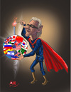 Cartoon: WikiLeaks (small) by aungminmin tagged wikileaks,politics,international
