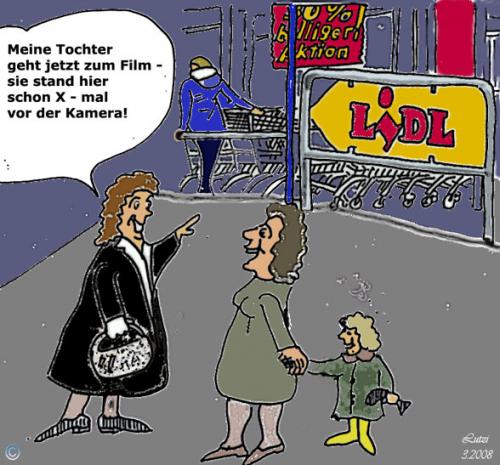 Cartoon: Lidl (medium) by Lutz-i tagged lidl,