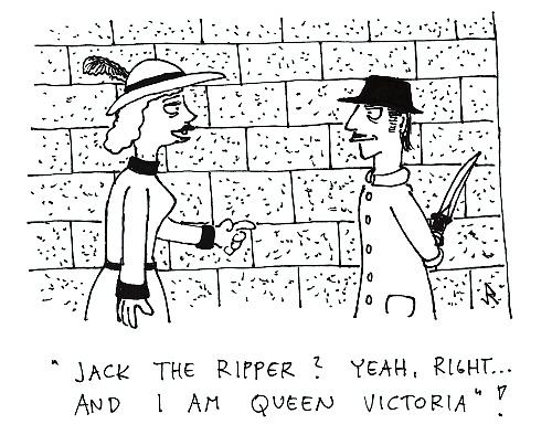 Cartoon: Her last words (medium) by Jani The Rock tagged jack,the,ripper