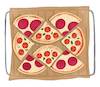 Cartoon: Pizza (small) by alesza tagged pizza food digital illustration painting procreate ipad ipadart