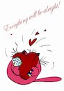 Cartoon: Everything will be alright! (small) by Jean Genie tagged marriage,relationship,misunderstandings,pain,separation,wedding,friendship,family,infidelity,happiness,joy,loneliness,solitude,cat,catlover,catcard