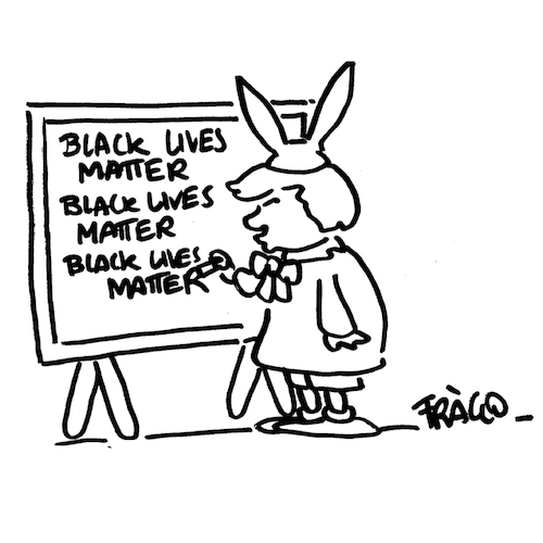 Cartoon: Black  Live Matter (medium) by fragocomics tagged black,live,matter,black,live,matter