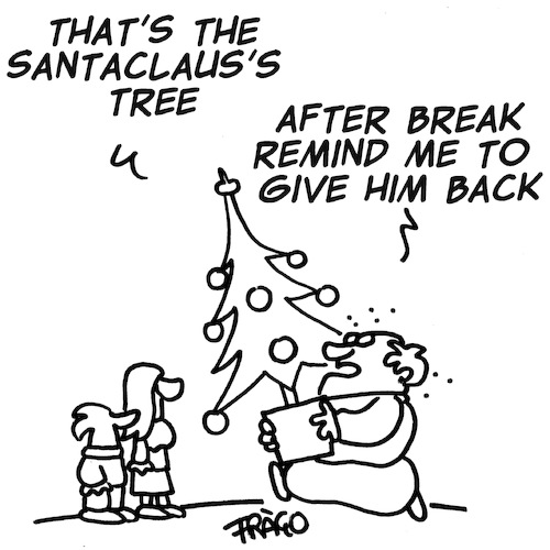 santa claus tree