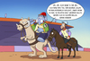 Cartoon: Jockey (small) by ChristianP tagged jockey