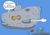 Cartoon: UBOOT-TOILETTE (small) by ChristianP tagged submarine,toilet