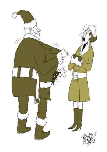 Cartoon: Merry Christmas!!! (medium) by Ramses tagged santaclaus,christmas,holydays,freetime,joy
